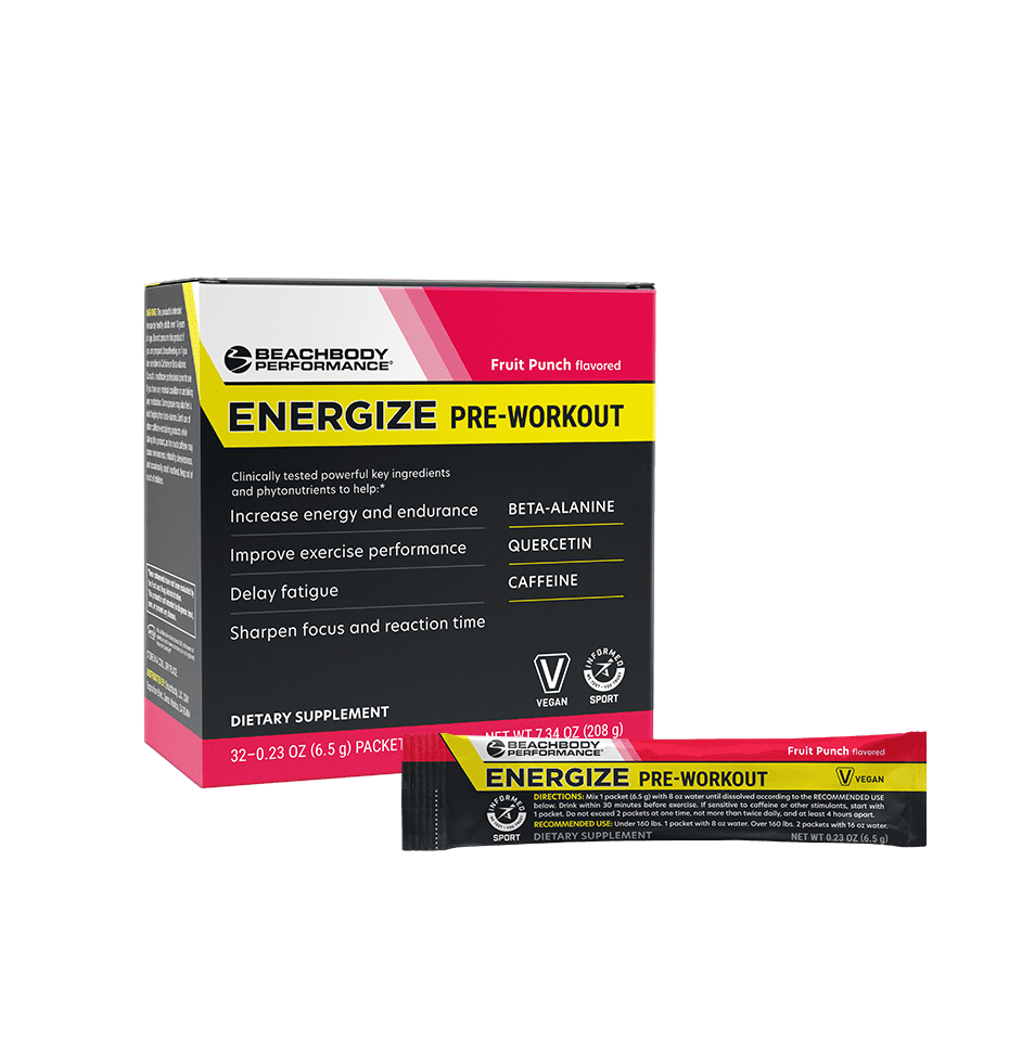 Energize PreWorkout Fruit Punch BODi Performance